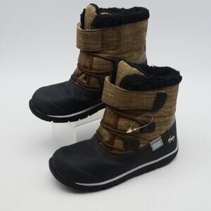 NEW See Kai Run Gilman Waterproof Insulated Boots Kids Boy's 12 Brown OPEN BOX